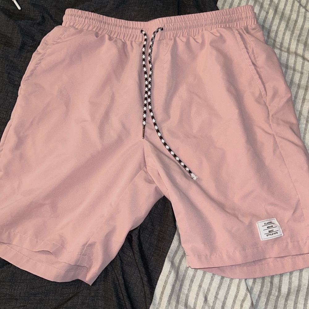 Size small pink SHEIN shorts.